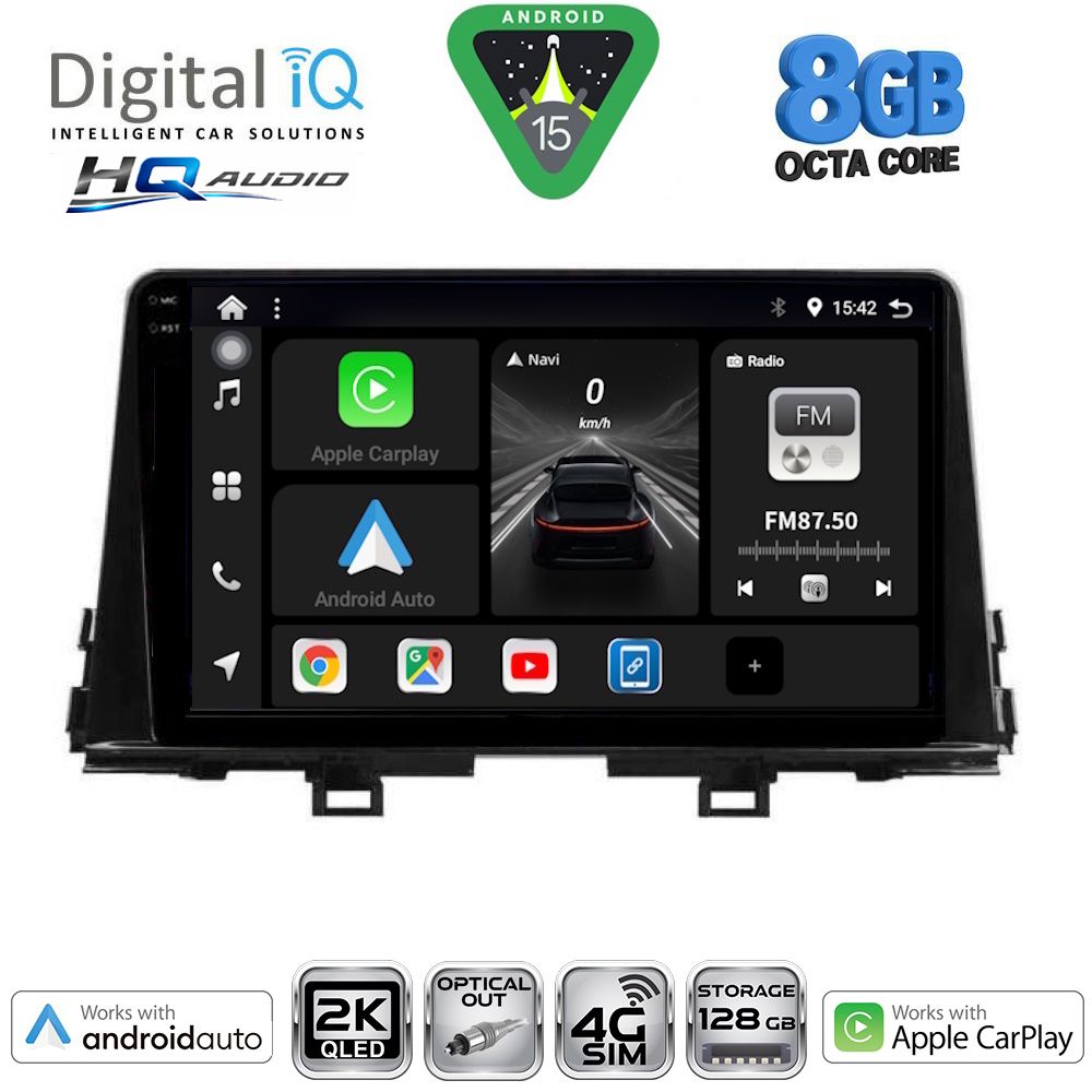 DIGITAL IQ BXK 20309_CPAA (9inc) MULTIMEDIA TABLET for KIA PICANTO mod. 2017-2021 DIGITAL IQ BXK 20309_CPAA (9inc) MULTIMEDIA TABLET for KIA PICANTO mod. 2017-2021