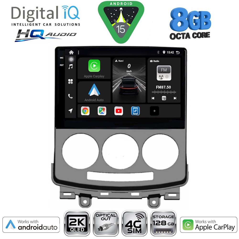 DIGITAL IQ BXK 20370_CPAA (9inc) MULTIMEDIA TABLET for MAZDA 5 mod. 2004-2010 DIGITAL IQ BXK 20370_CPAA (9inc) MULTIMEDIA TABLET for MAZDA 5 mod. 2004-2010