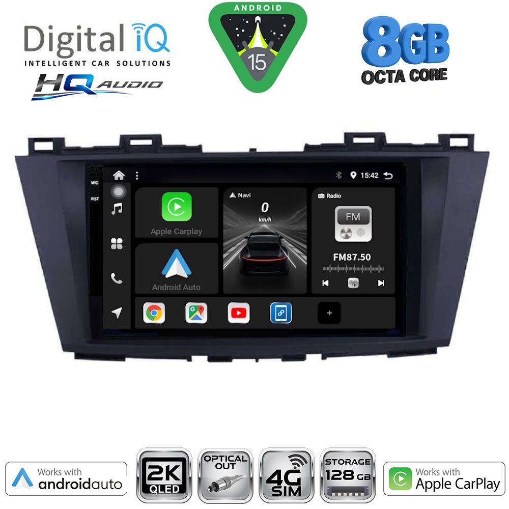 DIGITAL IQ BXK 20371_CPAA (9inc) MULTIMEDIA TABLET for MAZDA 5 mod. 2011-2020 DIGITAL IQ BXK 20371_CPAA (9inc) MULTIMEDIA TABLET for MAZDA 5 mod. 2011-2020