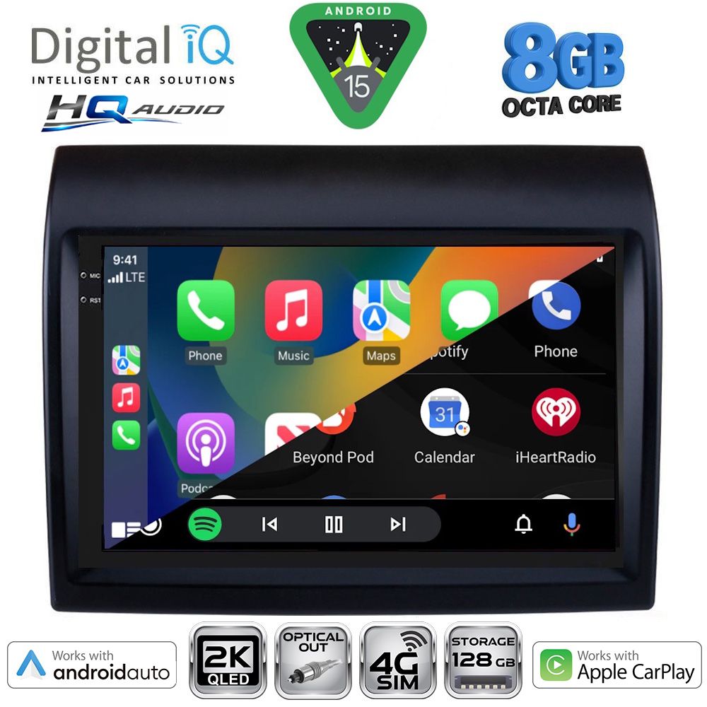 DIGITAL IQ BXK 20141_CPAA (9inc) MULTIMEDIA TABLET for FIAT DUCATO – CITROEN JUMPER – PEUGEOT BOXER mod. 2011-2021 DIGITAL IQ BXK 20141_CPAA (9inc) MULTIMEDIA TABLET for FIAT DUCATO – CITROEN JUMPER – PEUGEOT BOXER mod. 2011-2021