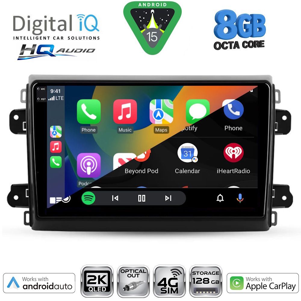 DIGITAL IQ BXK 20143_CPAA (9inc) MULTIMEDIA TABLET for FIAT DUCATO mod. 2021-2026 DIGITAL IQ BXK 20143_CPAA (9inc) MULTIMEDIA TABLET for FIAT DUCATO mod. 2021-2026