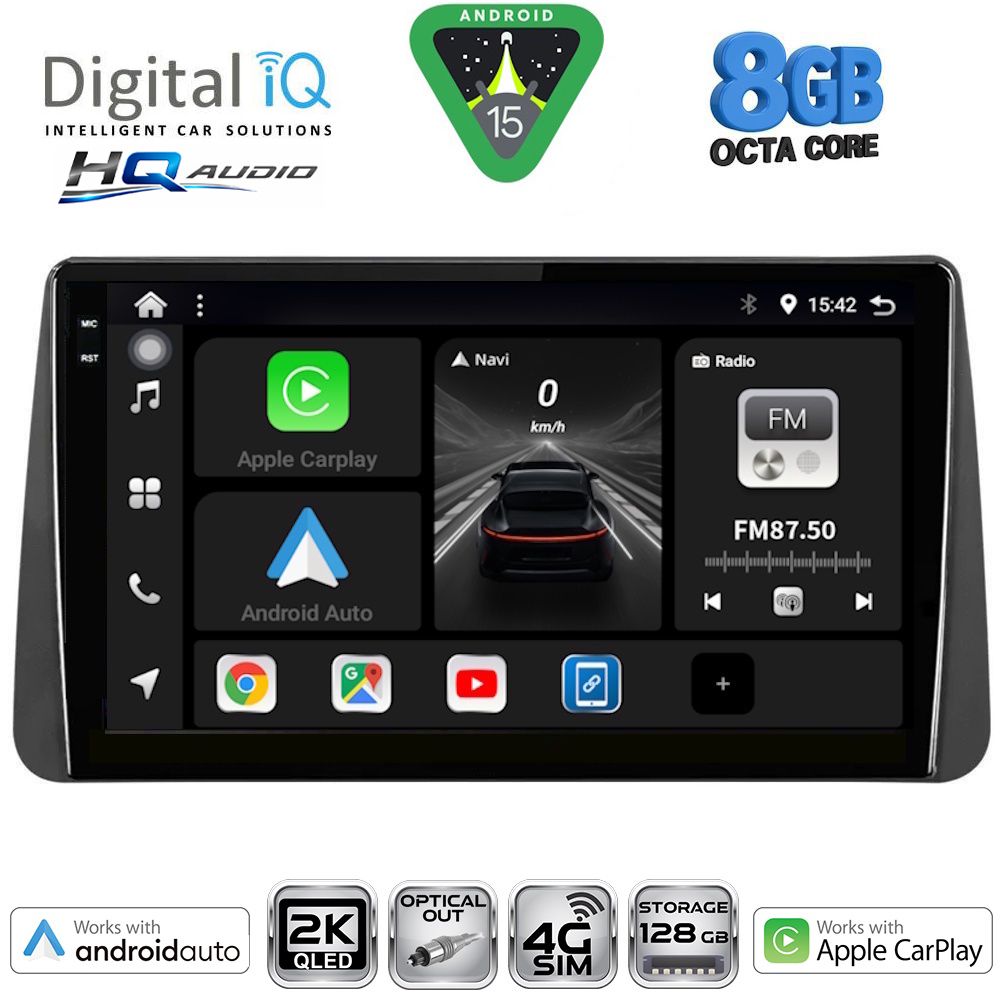 DIGITAL IQ BXK 20149_CPAA DASH (9inc) MULTIMEDIA TABLET for FIAT TIPO mod. 2018-2023 DIGITAL IQ BXK 20149_CPAA DASH (9inc) MULTIMEDIA TABLET for FIAT TIPO mod. 2018-2023