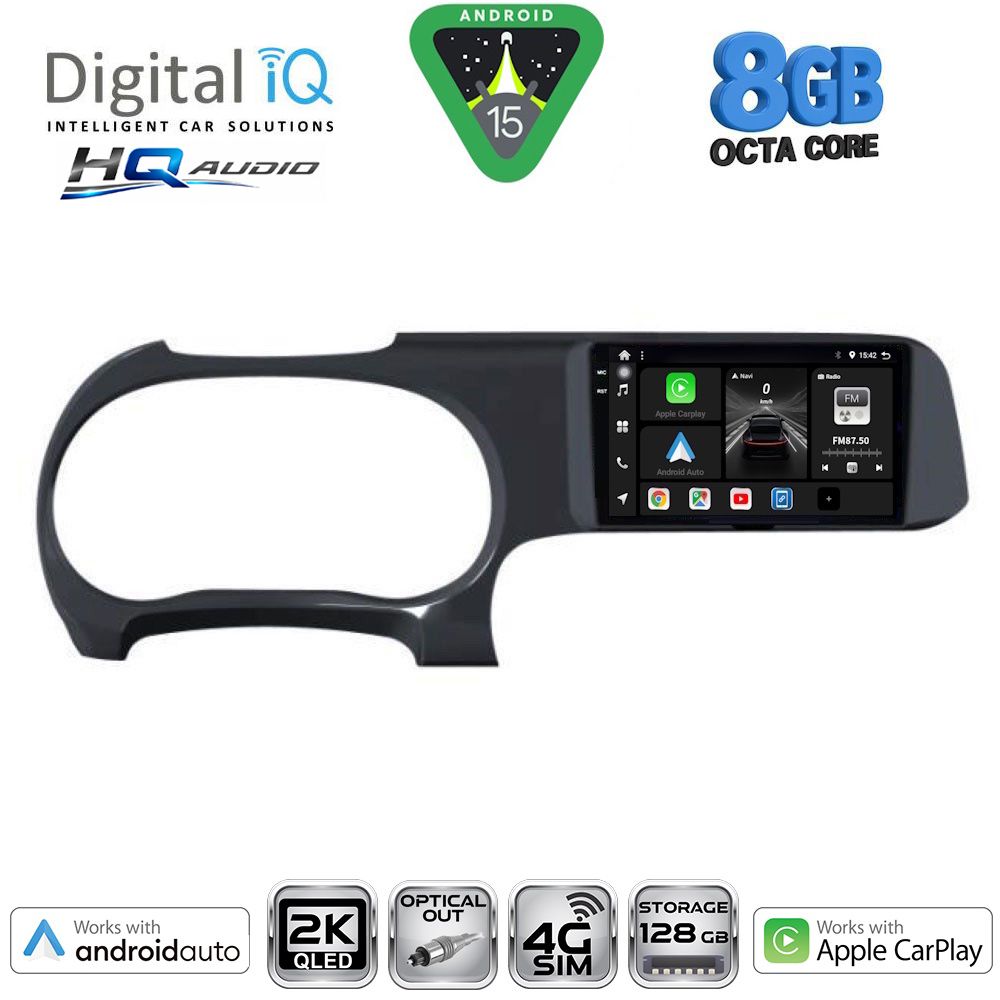 DIGITAL IQ BXK 20225_CPAA (9inc) MULTIMEDIA TABLET for HYUNDAI i10 mod. 2020-2026 DIGITAL IQ BXK 20225_CPAA (9inc) MULTIMEDIA TABLET for HYUNDAI i10 mod. 2020-2026