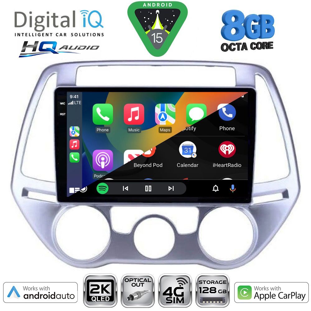 DIGITAL IQ BXK 20227_CPAA A/C (9inc) MULTIMEDIA TABLET for HYUNDAI i20 mod. 2008-2012 DIGITAL IQ BXK 20227_CPAA A/C (9inc) MULTIMEDIA TABLET for HYUNDAI i20 mod. 2008-2012