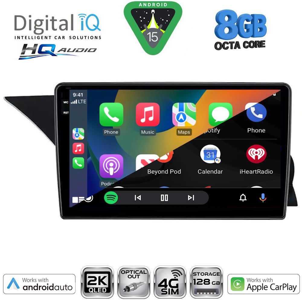 DIGITAL IQ BXK 20411_CPAA (9inc) (NTG 4.0) MULTIMEDIA TABLET for MERCEDES GLK (X204) mod. 2008-2012 DIGITAL IQ BXK 20411_CPAA (9inc) (NTG 4.0) MULTIMEDIA TABLET for MERCEDES GLK (X204) mod. 2008-2012