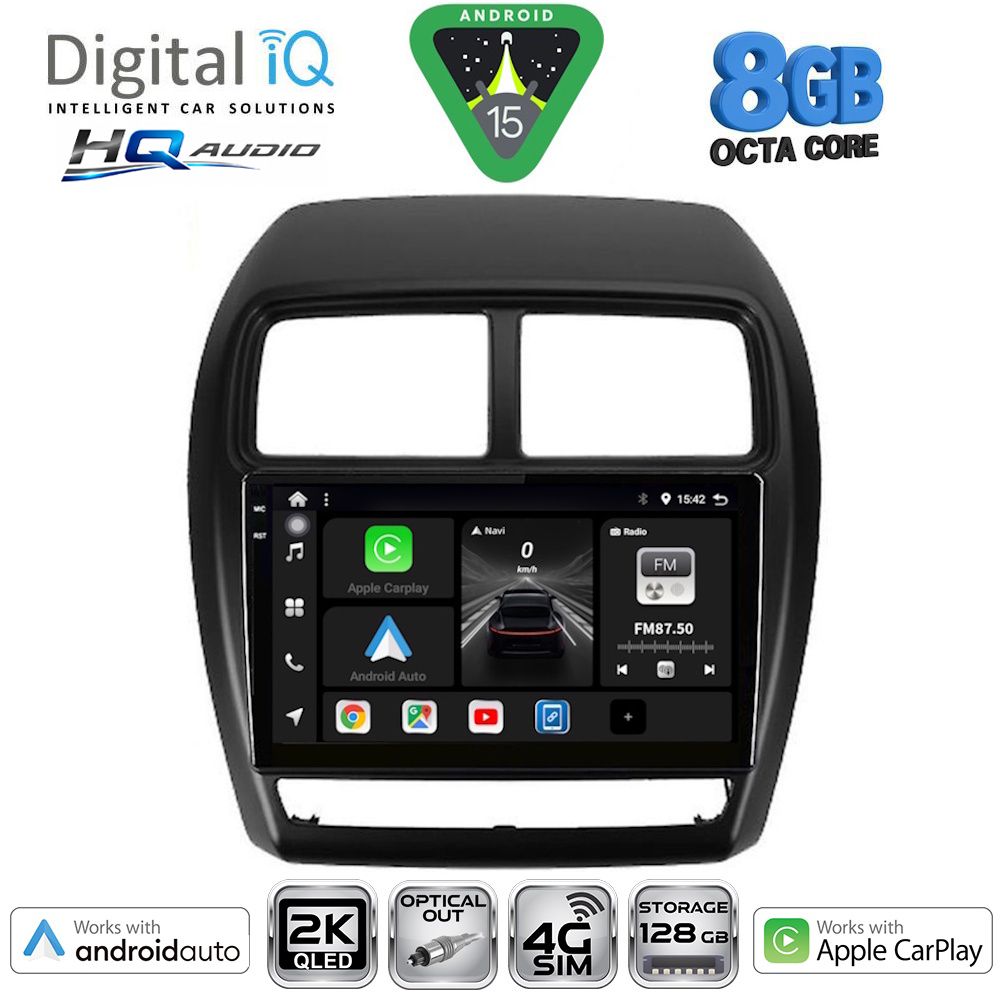 DIGITAL IQ BXK 20431_CPAA (9inc) MULTIMEDIA TABLET for MITSUBISHI ASX mod. 2020-2023 DIGITAL IQ BXK 20431_CPAA (9inc) MULTIMEDIA TABLET for MITSUBISHI ASX mod. 2020-2023