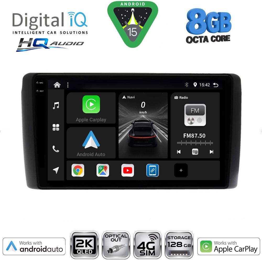 DIGITAL IQ BXK 20472_CPAA (9inc) MULTIMEDIA TABLET for NISSAN LEAF mod. 2009-2017 DIGITAL IQ BXK 20472_CPAA (9inc) MULTIMEDIA TABLET for NISSAN LEAF mod. 2009-2017