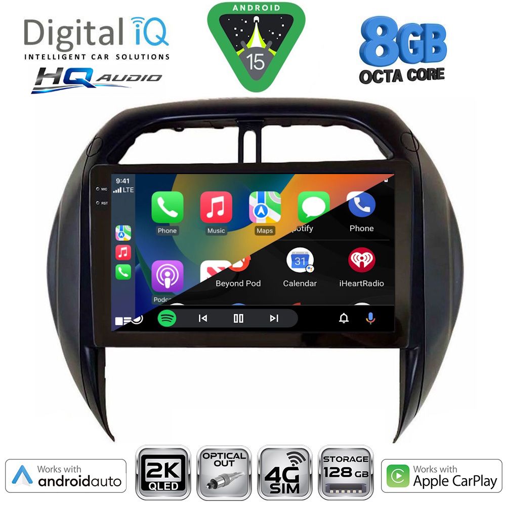 DIGITAL IQ BXK 20730_CPAA CLIMA (9inc) MULTIMEDIA TABLET for TOYOTA RAV 4 mod. 2000-2006 DIGITAL IQ BXK 20730_CPAA CLIMA (9inc) MULTIMEDIA TABLET for TOYOTA RAV 4 mod. 2000-2006