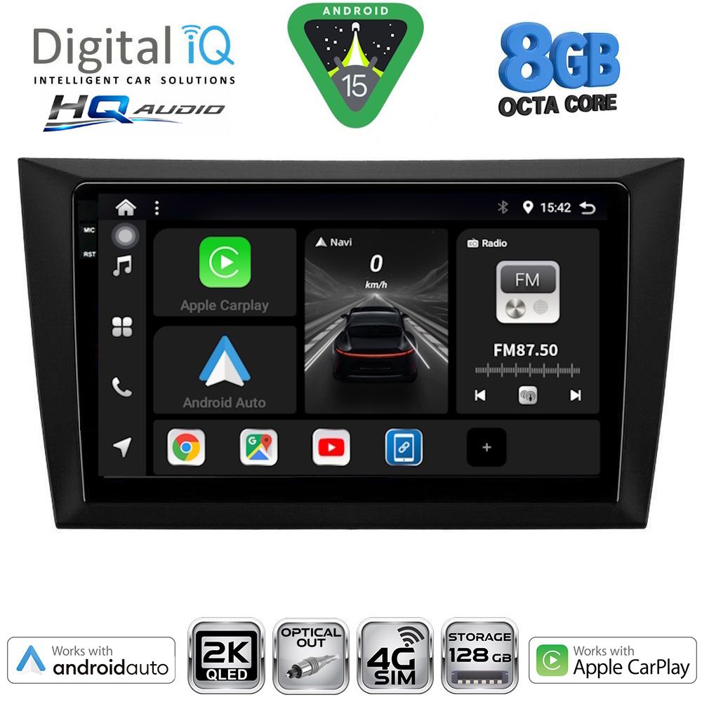 DIGITAL IQ BXK 20746_CPAA (9inc) MULTIMEDIA TABLET for GOLF 6 mod. 2009-2012 DIGITAL IQ BXK 20746_CPAA (9inc) MULTIMEDIA TABLET for GOLF 6 mod. 2009-2012