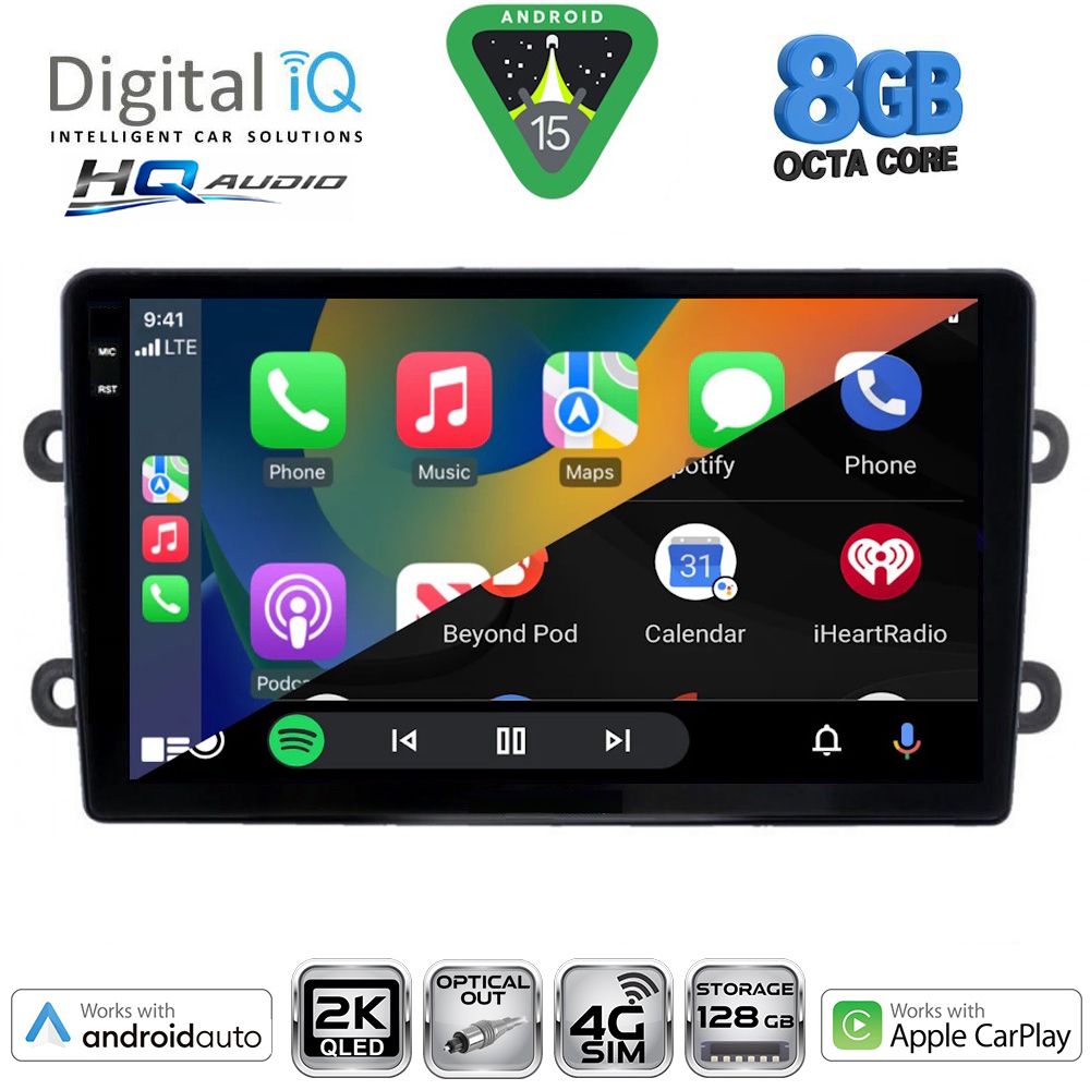 DIGITAL IQ BXK 20102_CPAA (9inc) MULTIMEDIA TABLET for DACIA DUSTER mod. 2012-2019 DIGITAL IQ BXK 20102_CPAA (9inc) MULTIMEDIA TABLET for DACIA DUSTER mod. 2012-2019