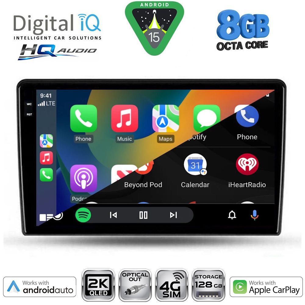 DIGITAL IQ BXK 20103B_CPAA (9inc) MULTIMEDIA TABLET for DACIA DUSTER mod. 2012-2019 DIGITAL IQ BXK 20103B_CPAA (9inc) MULTIMEDIA TABLET for DACIA DUSTER mod. 2012-2019