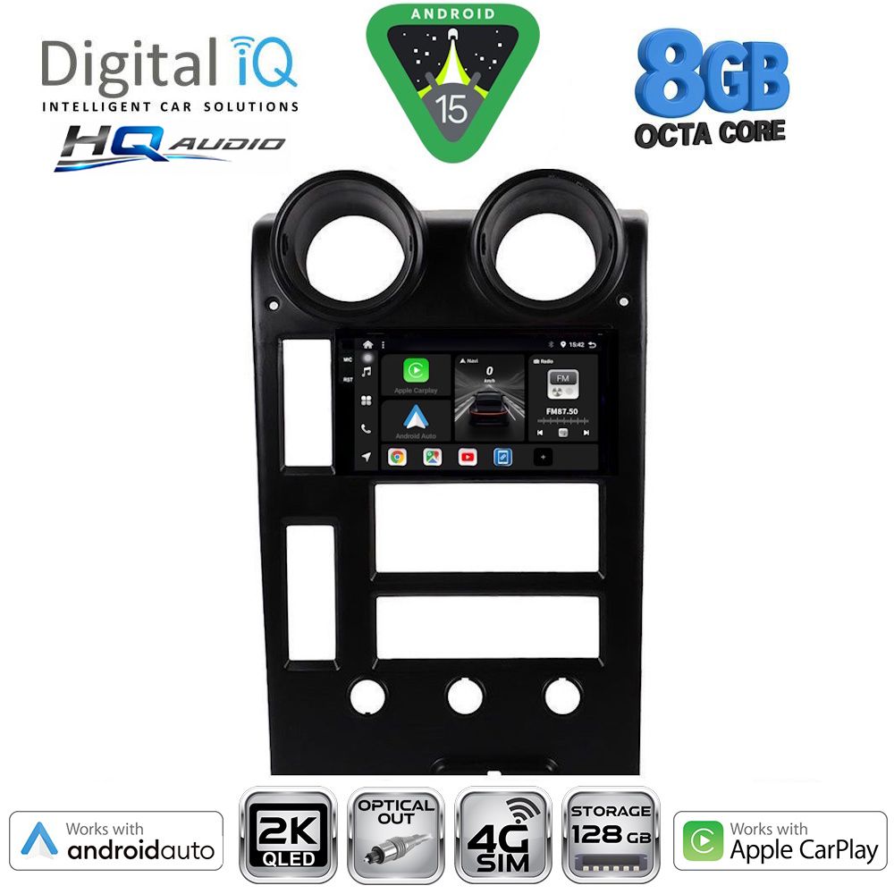 DIGITAL IQ BXK 20215_CPAA (9inc) MULTIMEDIA TABLET for HUMMER H2 mod. 2001-2007 DIGITAL IQ BXK 20215_CPAA (9inc) MULTIMEDIA TABLET for HUMMER H2 mod. 2001-2007