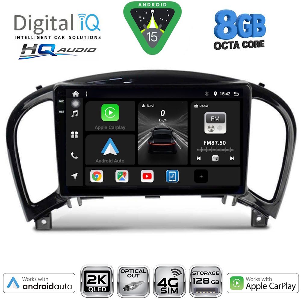 DIGITAL IQ BXK 20452_CPAA (9inc) MULTIMEDIA TABLET for NISSAN JUKE mod. 2009-2020 DIGITAL IQ BXK 20452_CPAA (9inc) MULTIMEDIA TABLET for NISSAN JUKE mod. 2009-2020
