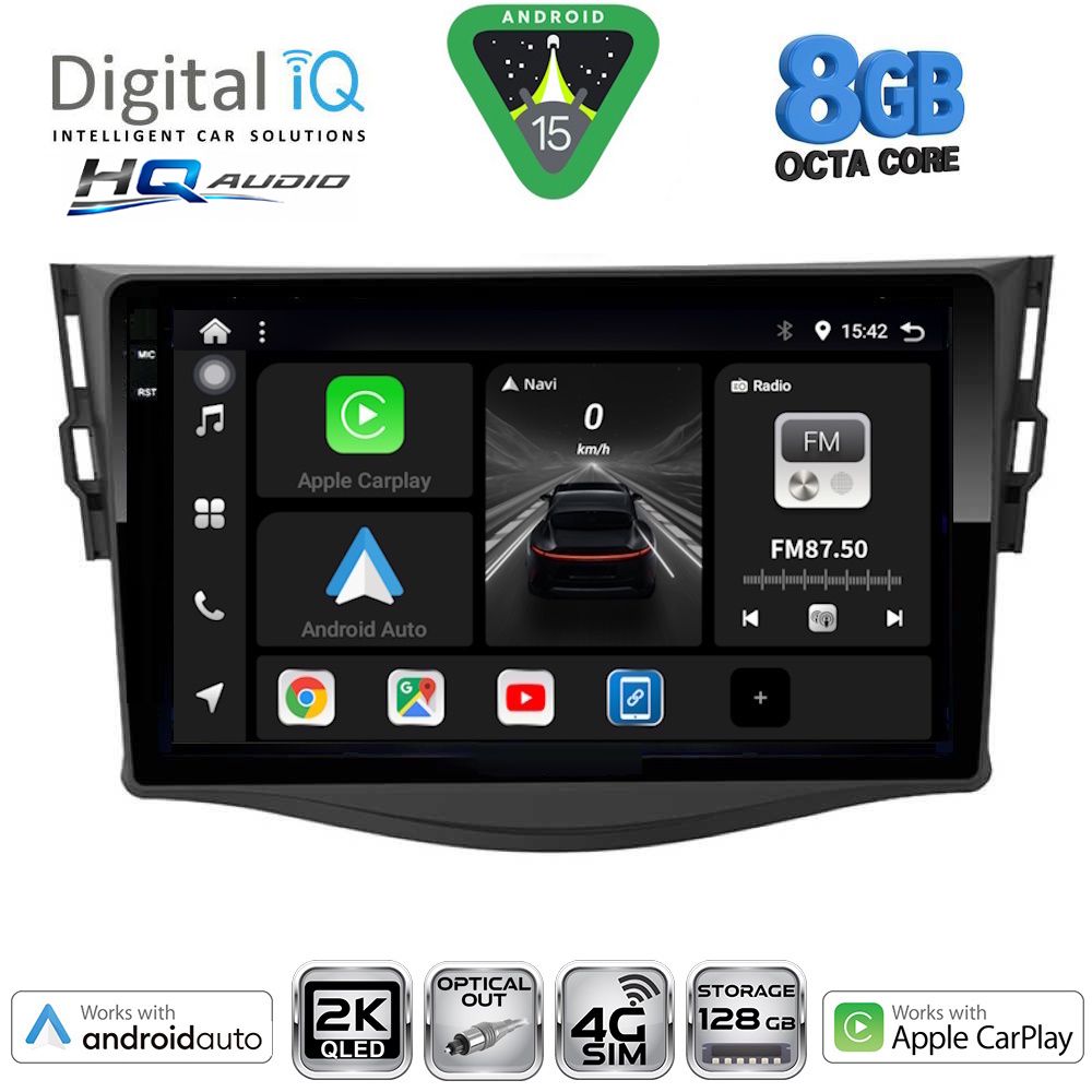 DIGITAL IQ BXK 20731_CPAA (9inc) MULTIMEDIA TABLET for TOYOTA RAV 4 mod. 2006-2012 DIGITAL IQ BXK 20731_CPAA (9inc) MULTIMEDIA TABLET for TOYOTA RAV 4 mod. 2006-2012