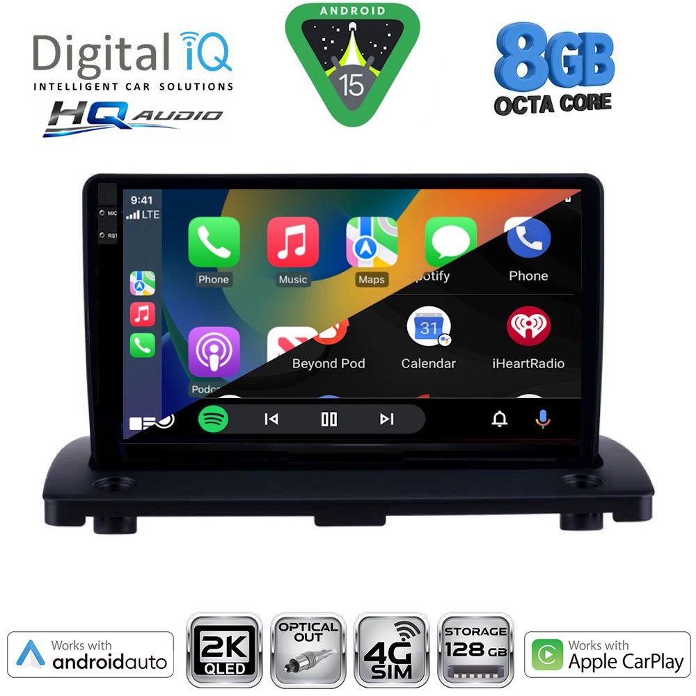 DIGITAL IQ BXK 20789_CPAA (9inc) MULTIMEDIA TABLET for VOLVO XC90 mod. 2002-2014 DIGITAL IQ BXK 20789_CPAA (9inc) MULTIMEDIA TABLET for VOLVO XC90 mod. 2002-2014