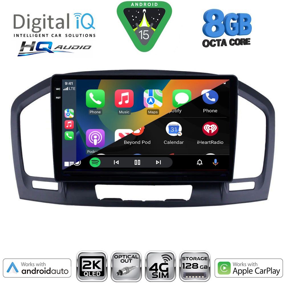 DIGITAL IQ BXK 20491BL_CPAA (9inc) MULTIMEDIA TABLET for OPEL INSIGNIA mod.2008-2013 (BLACK) DIGITAL IQ BXK 20491BL_CPAA (9inc) MULTIMEDIA TABLET for OPEL INSIGNIA mod.2008-2013 (BLACK)