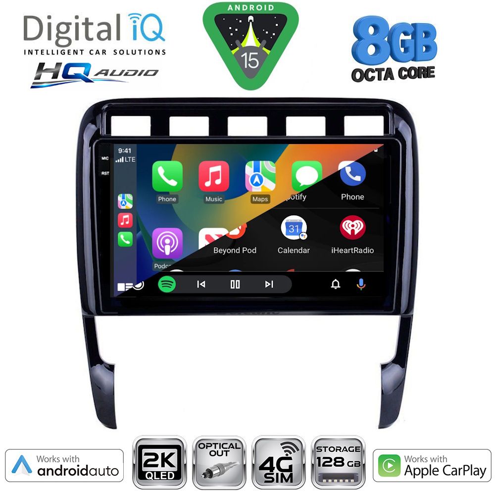 DIGITAL IQ BXK 20535_CPAA (9inc) MULTIMEDIA TABLET for PORSCHE CAYENNE mod. 2002-2011 DIGITAL IQ BXK 20535_CPAA (9inc) MULTIMEDIA TABLET for PORSCHE CAYENNE mod. 2002-2011