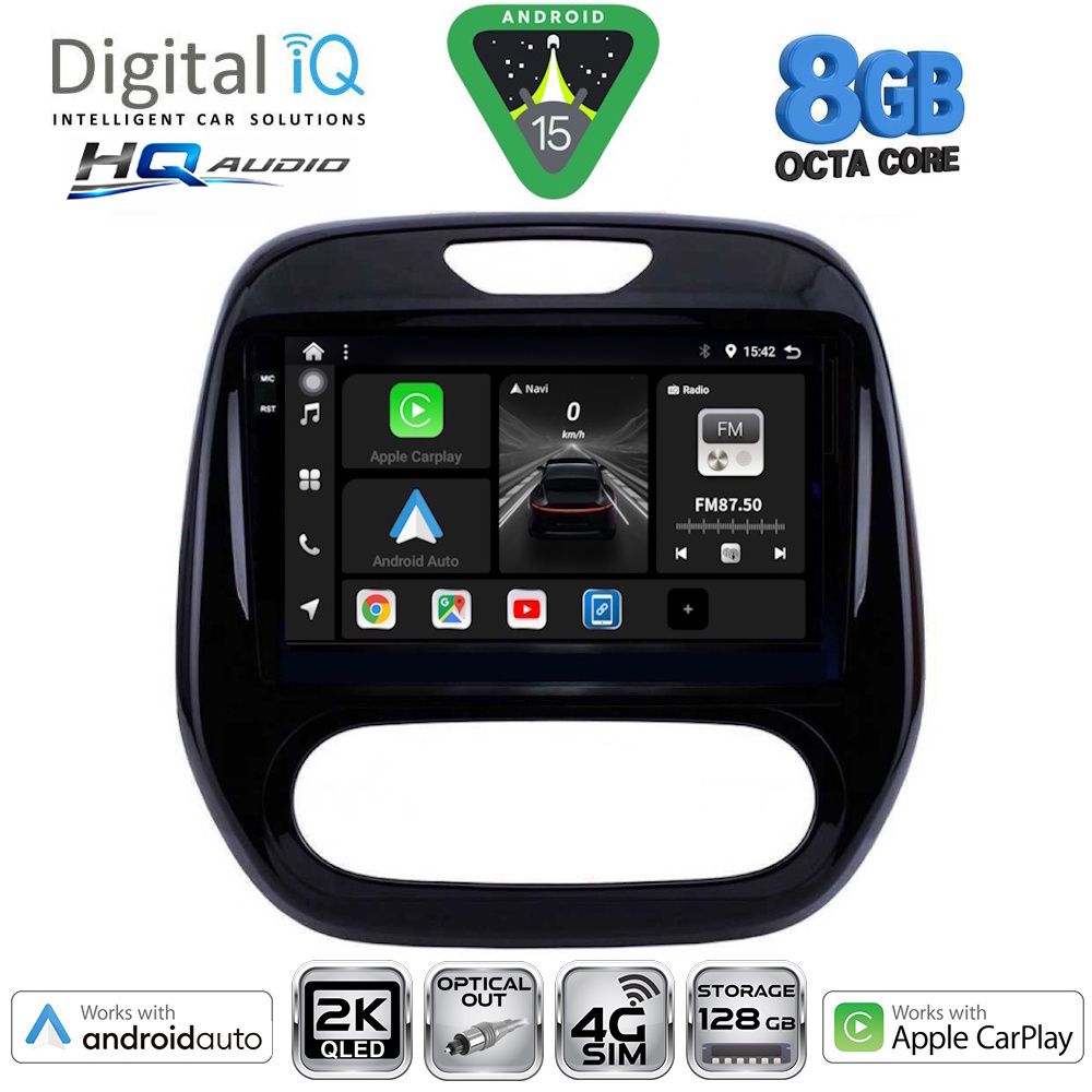 DIGITAL IQ BXK 20542_CPAA (9inc) MULTIMEDIA TABLET for RENAULT CAPTUR mod. 2013-2019 DIGITAL IQ BXK 20542_CPAA (9inc) MULTIMEDIA TABLET for RENAULT CAPTUR mod. 2013-2019