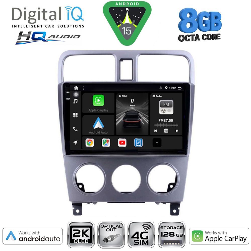 DIGITAL IQ BXK 20661_CPAA (9inc) MULTIMEDIA TABLET for SUBARU FORESTER mod. 2002-2008 DIGITAL IQ BXK 20661_CPAA (9inc) MULTIMEDIA TABLET for SUBARU FORESTER mod. 2002-2008