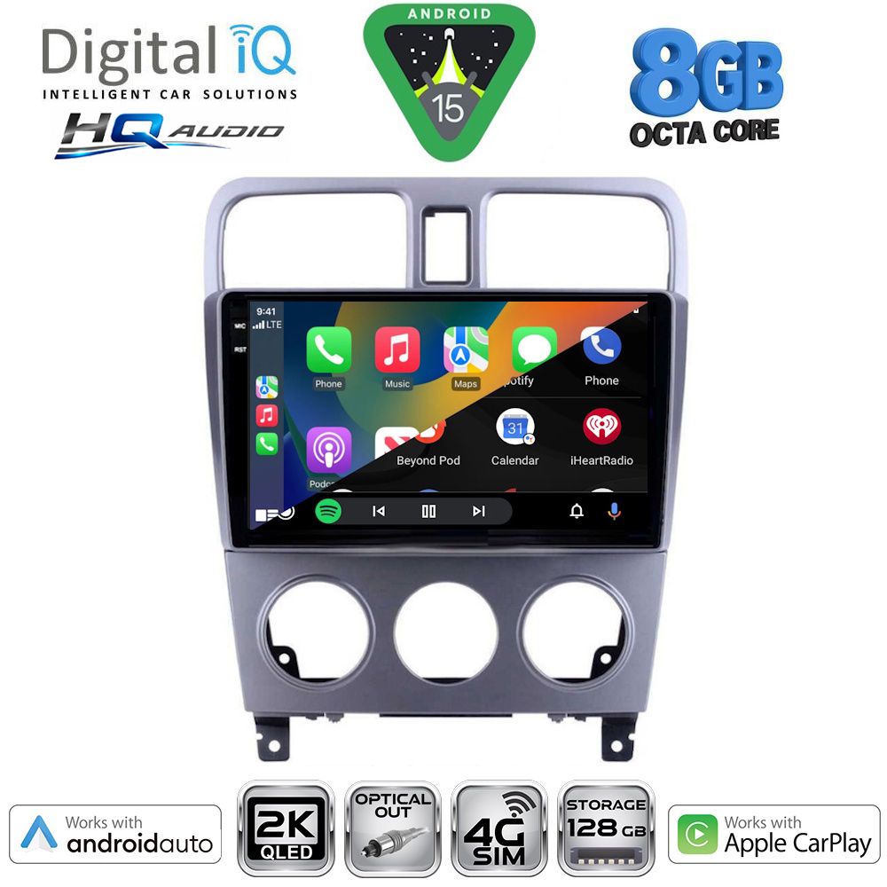 DIGITAL IQ BXK 20661_CPAA (9inc) MULTIMEDIA TABLET for SUBARU FORESTER mod. 2002-2008 DIGITAL IQ BXK 20661_CPAA (9inc) MULTIMEDIA TABLET for SUBARU FORESTER mod. 2002-2008