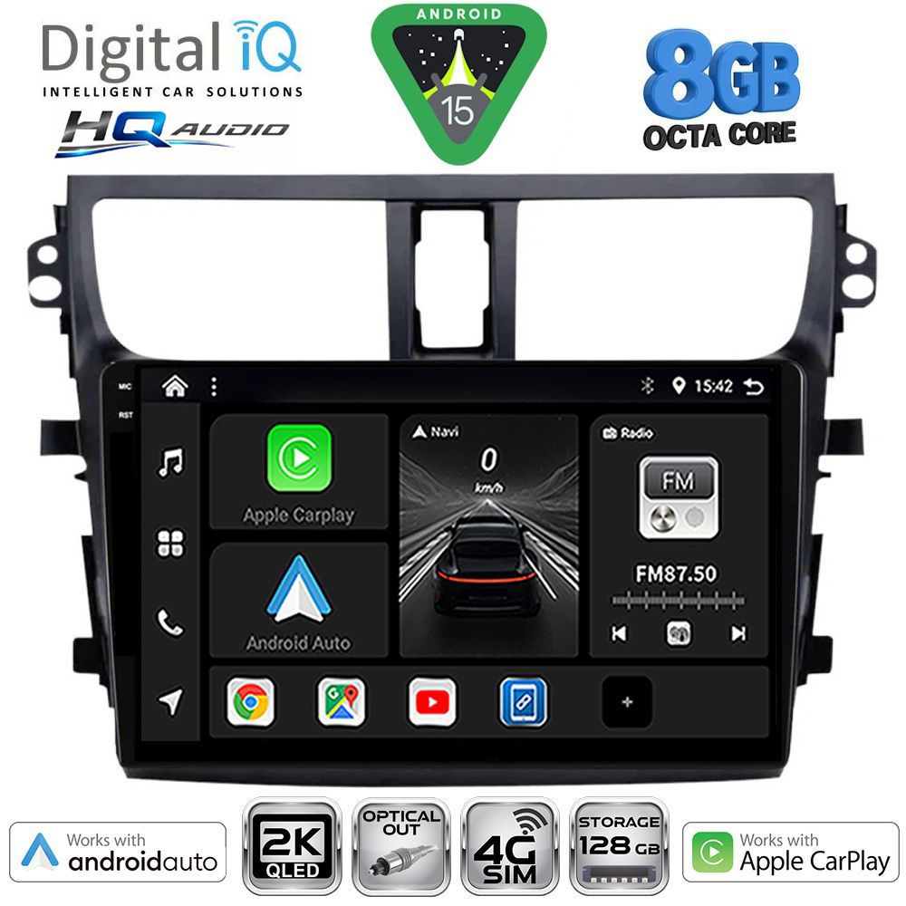 DIGITAL IQ BXK 20674_CPAA (9inc) MULTIMEDIA TABLET for SUZUKI CELERIO mod. 2015-2021 DIGITAL IQ BXK 20674_CPAA (9inc) MULTIMEDIA TABLET for SUZUKI CELERIO mod. 2015-2021