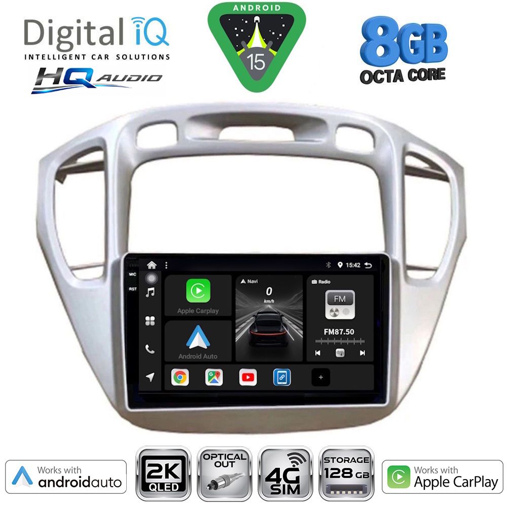 DIGITAL IQ BXK 20718_CPAA (9inc) MULTIMEDIA TABLET for TOYOTA HIGHLANDER mod. 2002-2009 DIGITAL IQ BXK 20718_CPAA (9inc) MULTIMEDIA TABLET for TOYOTA HIGHLANDER mod. 2002-2009