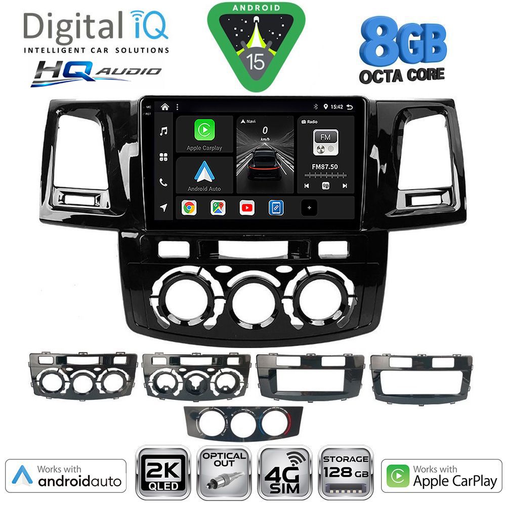DIGITAL IQ BXK 20720_CPAA (9inc) MULTIMEDIA TABLET for TOYOTA HILUX mod. 2005-2016 DIGITAL IQ BXK 20720_CPAA (9inc) MULTIMEDIA TABLET for TOYOTA HILUX mod. 2005-2016