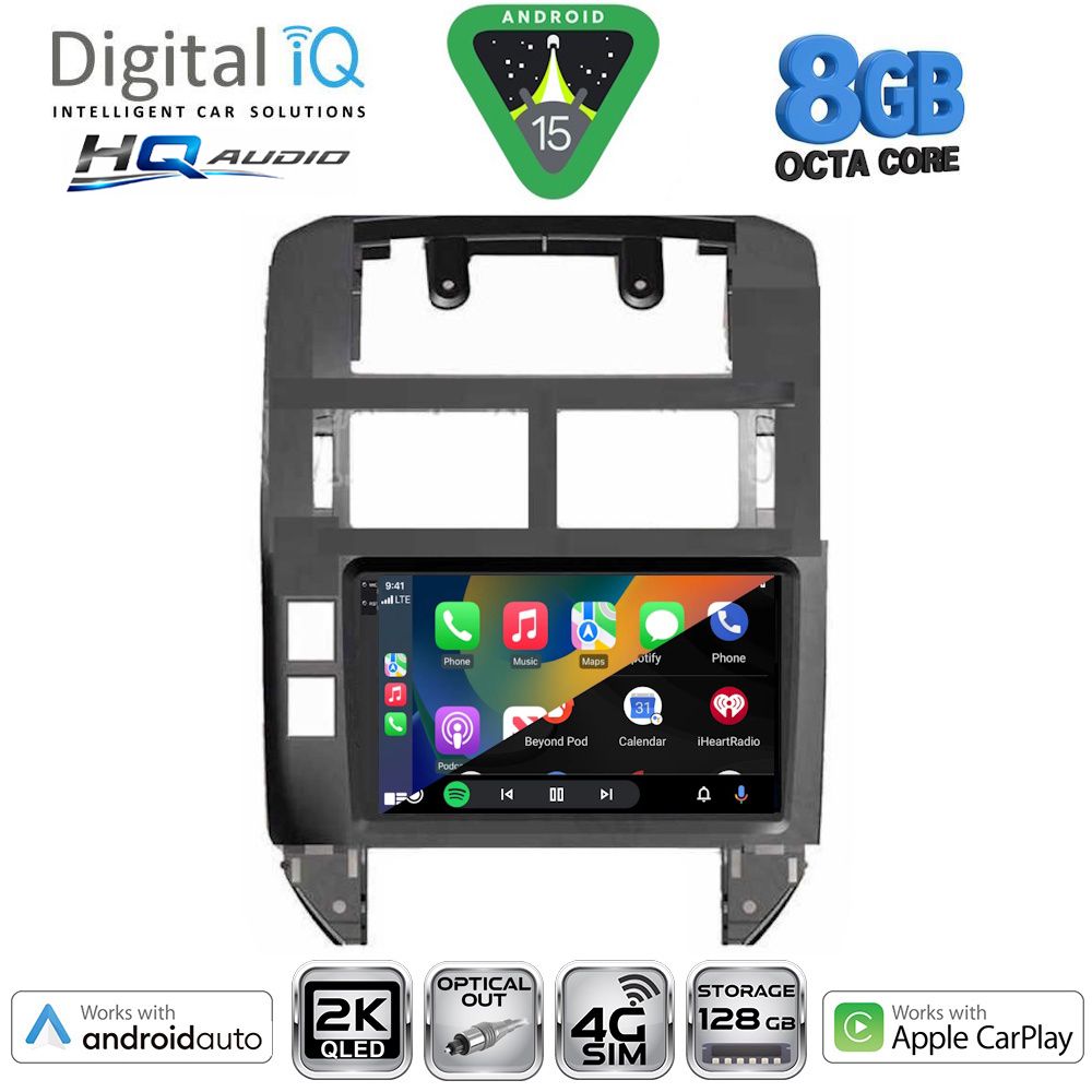 DIGITAL IQ BXK 20755_CPAA (9inc) MULTIMEDIA TABLET for VW POLO mod. 2002-2009 DIGITAL IQ BXK 20755_CPAA (9inc) MULTIMEDIA TABLET for VW POLO mod. 2002-2009