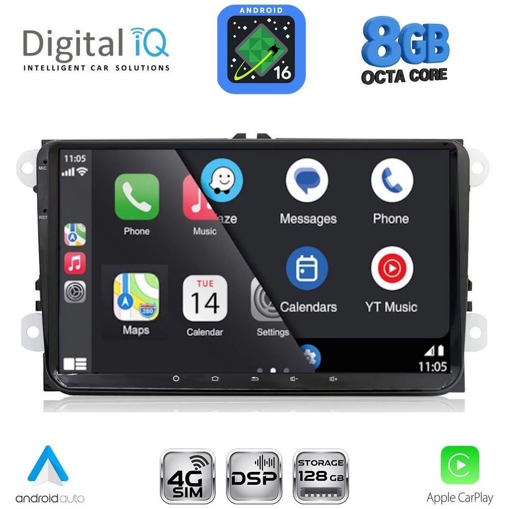 DIGITAL IQ BLM 580_CPA (9" DECK) MULTIMEDIA OEM for VW – SKODA – SEAT GROUP mod. 2004-2018 DIGITAL IQ BLM 580_CPA (9" DECK) MULTIMEDIA OEM for VW – SKODA – SEAT GROUP mod. 2004-2018