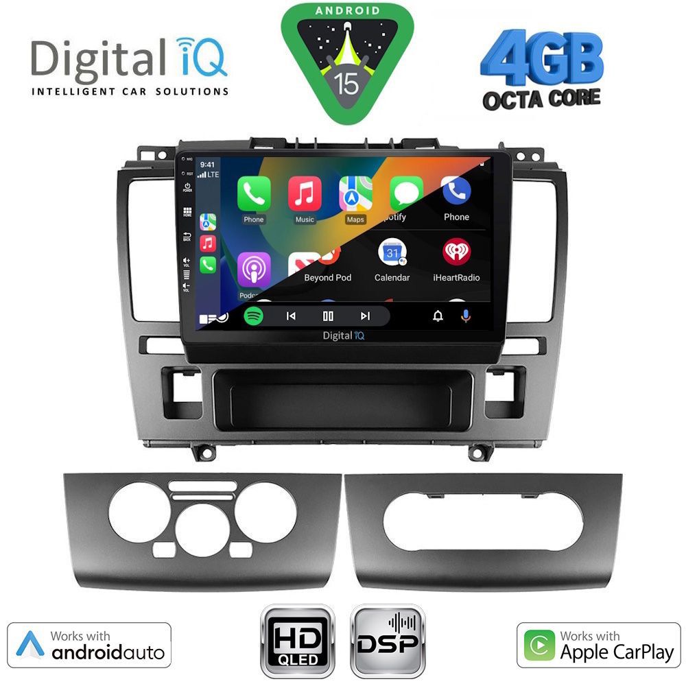 DIGITAL IQ BXF 16465A_CPAA (9inc) MULTIMEDIA TABLET for NISSAN TIDA mod. 2004-2013 DIGITAL IQ BXF 16465A_CPAA (9inc) MULTIMEDIA TABLET for NISSAN TIDA mod. 2004-2013