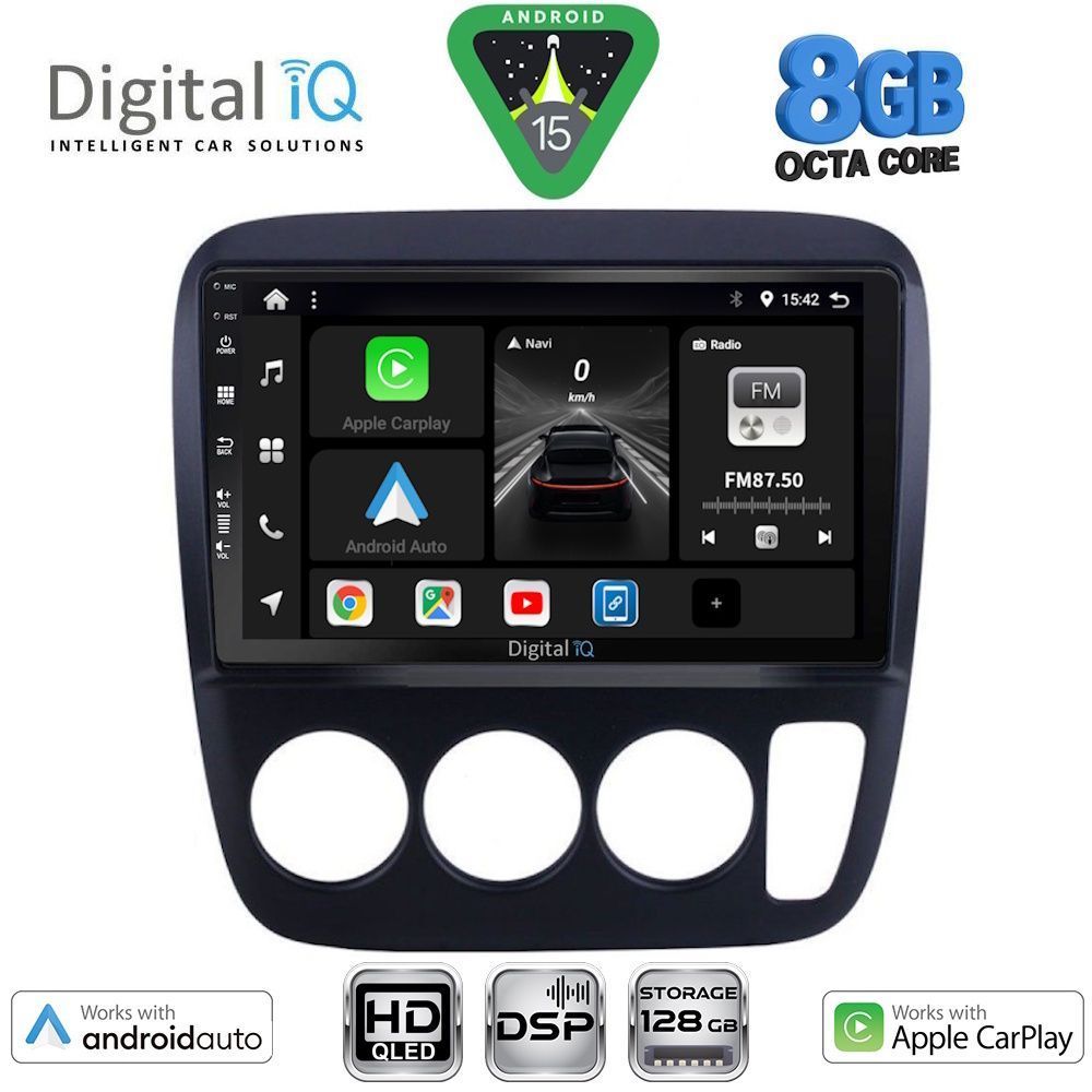 DIGITAL IQ BXF 18196_CPAA A/C (9inc) MULTIMEDIA TABLET for HONDA CRV mod. 1996-2006 DIGITAL IQ BXF 18196_CPAA A/C (9inc) MULTIMEDIA TABLET for HONDA CRV mod. 1996-2006