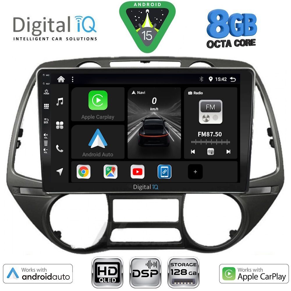 DIGITAL IQ BXF 18226_CPAA (9inc) MULTIMEDIA TABLET for HYUNDAI i20 mod. 2008-2014 DIGITAL IQ BXF 18226_CPAA (9inc) MULTIMEDIA TABLET for HYUNDAI i20 mod. 2008-2014