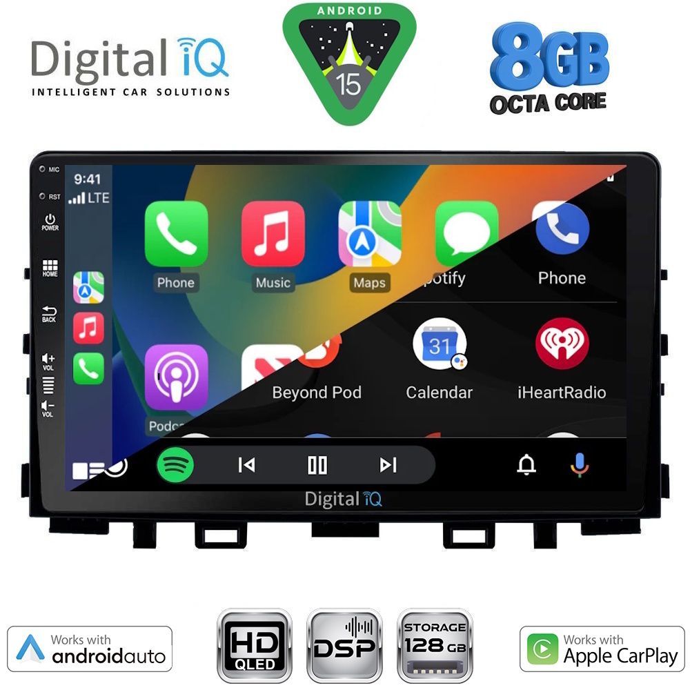 DIGITAL IQ BXF 18316_CPAA (9inc) MULTIMEDIA TABLET for KIA RIO mod. 2018-2026 – STONIC mod. 2017-2026 DIGITAL IQ BXF 18316_CPAA (9inc) MULTIMEDIA TABLET for KIA RIO mod. 2018-2026 – STONIC mod. 2017-2026