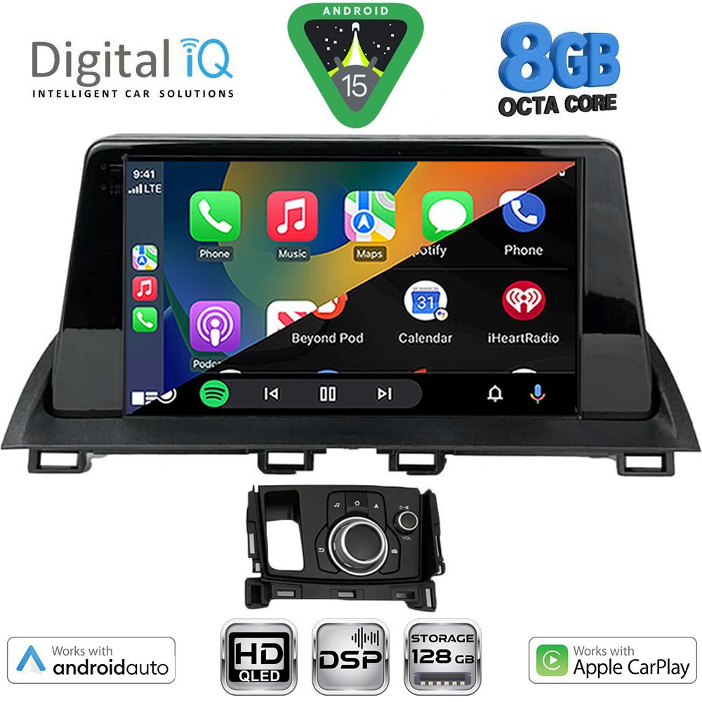 DIGITAL IQ BXF 18386_CPAA (9inc) MULTIMEDIA TABLET for MAZDA CX4 mod. 2016-2025 DIGITAL IQ BXF 18386_CPAA (9inc) MULTIMEDIA TABLET for MAZDA CX4 mod. 2016-2025