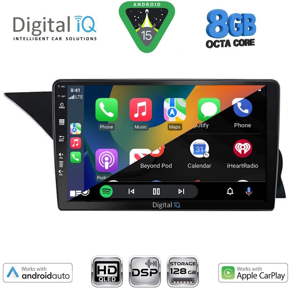 DIGITAL IQ BXF 18411_CPAA (NTG 4.0) (9inc) MULTIMEDIA TABLET for MERCEDES GLK (X204) mod. 2008-2012 DIGITAL IQ BXF 18411_CPAA (NTG 4.0) (9inc) MULTIMEDIA TABLET for MERCEDES GLK (X204) mod. 2008-2012