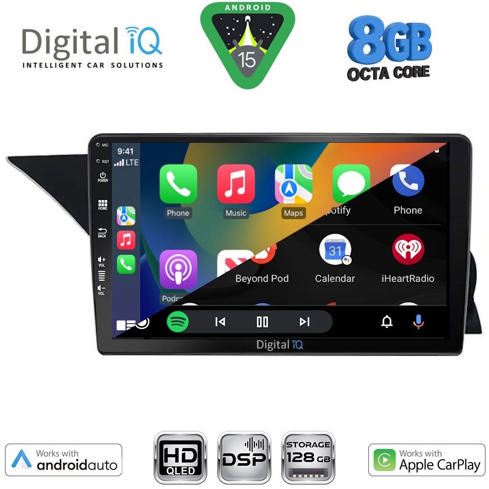 DIGITAL IQ BXF 18412_CPAA (NTG 4.5) (9inc) MULTIMEDIA TABLET for MERCEDES GLK (X204) mod. 2013-2017 DIGITAL IQ BXF 18412_CPAA (NTG 4.5) (9inc) MULTIMEDIA TABLET for MERCEDES GLK (X204) mod. 2013-2017