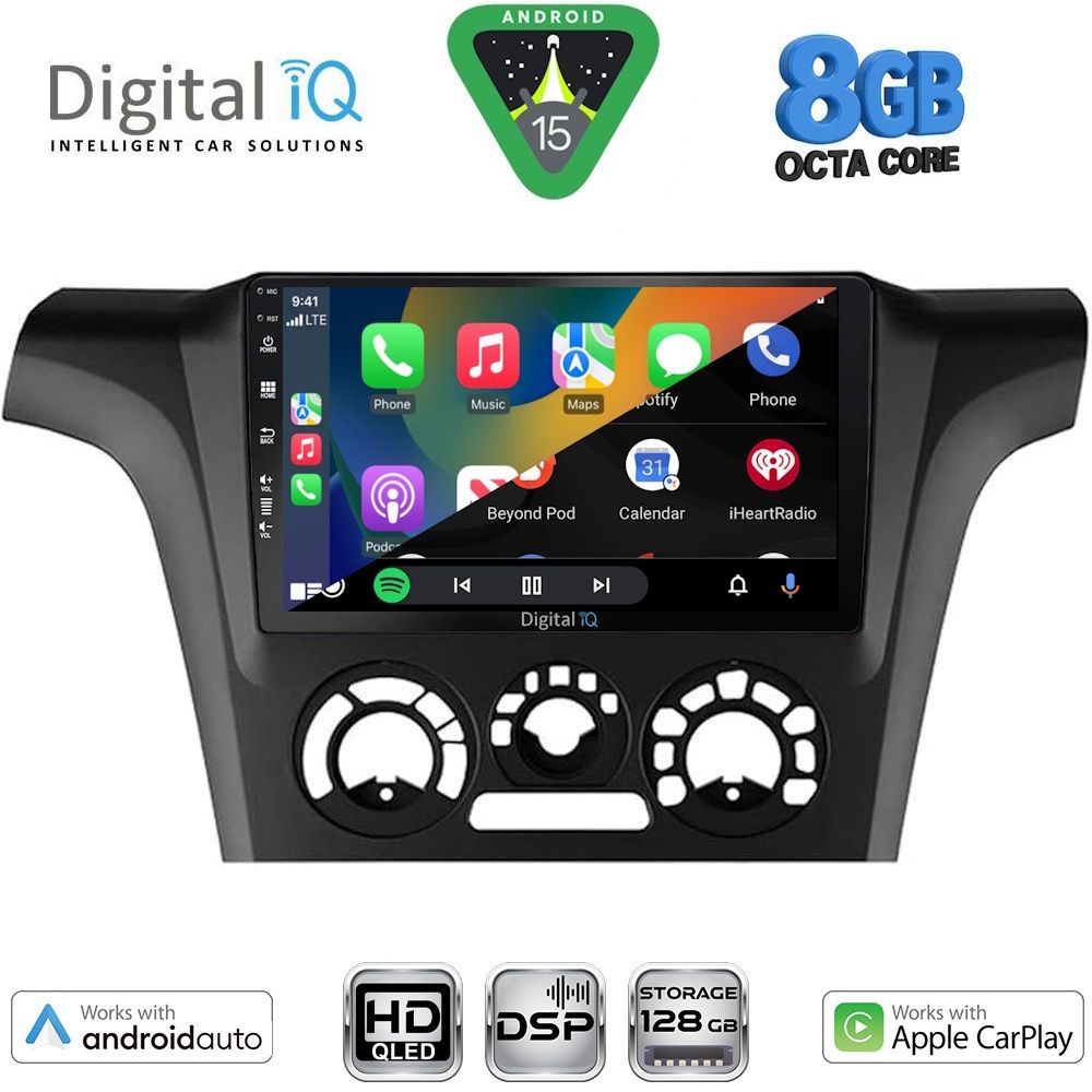 DIGITAL IQ BXF 18441_CPAA A/C (9inc) MULTIMEDIA TABLET for MITSUBISHI OUTLANDER mod. 2001-2005 DIGITAL IQ BXF 18441_CPAA A/C (9inc) MULTIMEDIA TABLET for MITSUBISHI OUTLANDER mod. 2001-2005