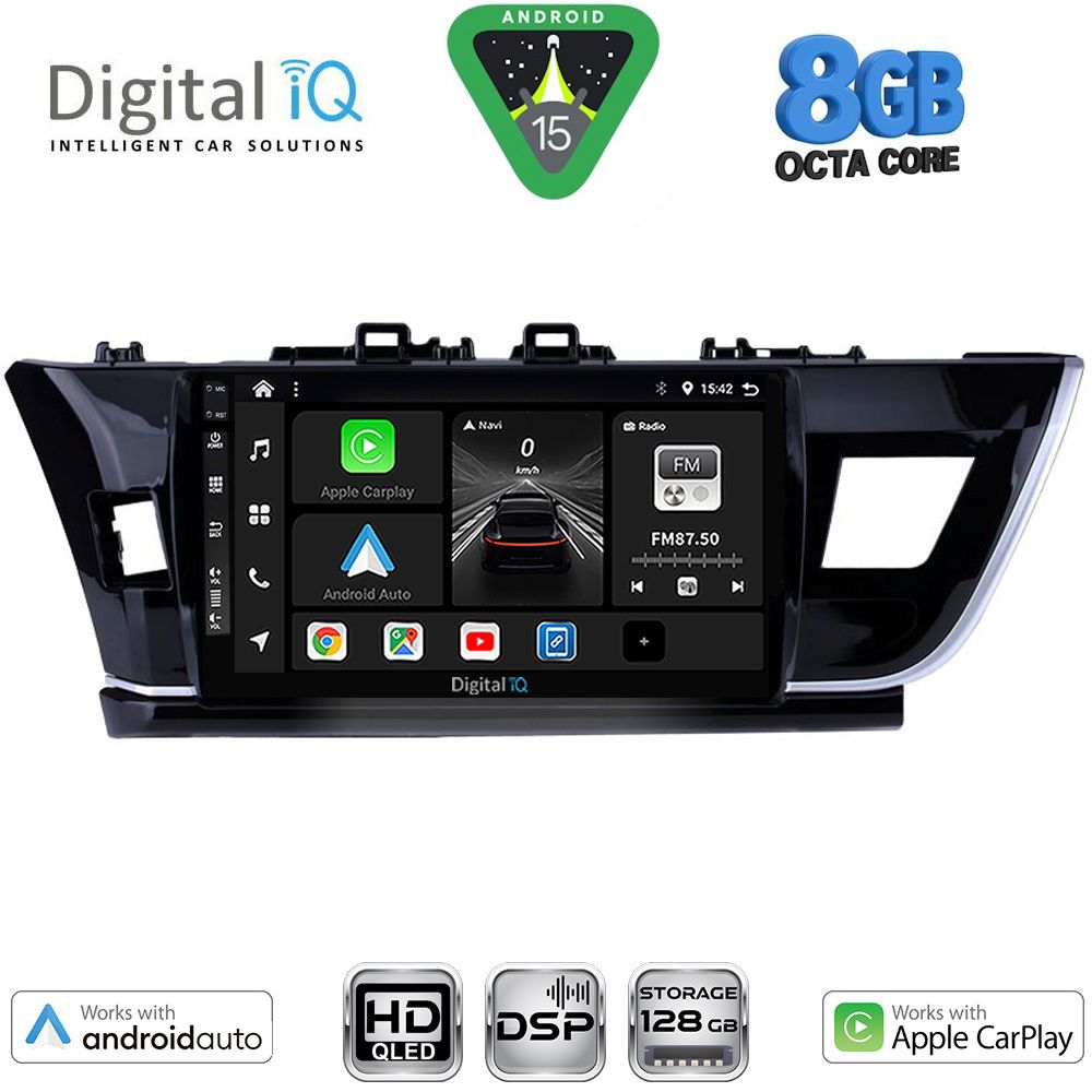 DIGITAL IQ BXF 18714BIG_CPAA (10inc) MULTIMEDIA TABLET for TOYOTA COROLLA mod. 2013-2016 DIGITAL IQ BXF 18714BIG_CPAA (10inc) MULTIMEDIA TABLET for TOYOTA COROLLA mod. 2013-2016