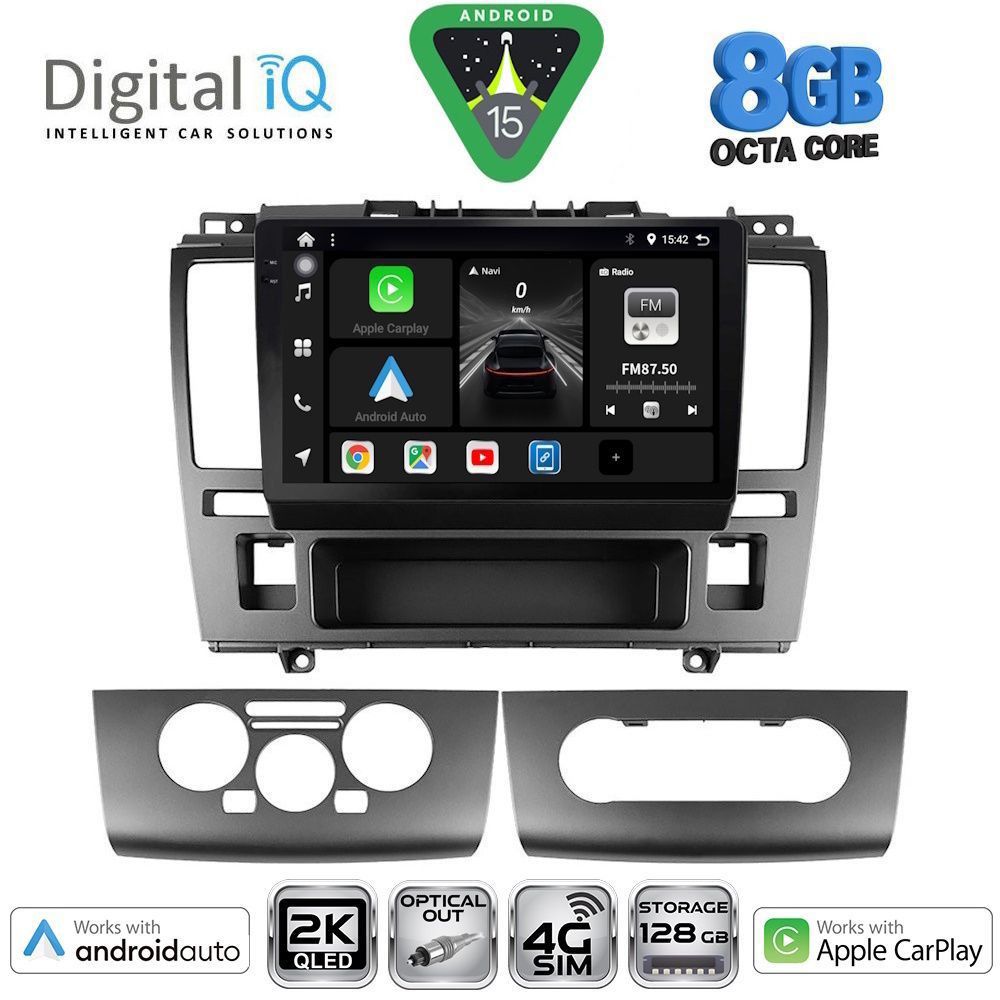 DIGITAL IQ BXK 20465A_CPAA (9inc) MULTIMEDIA TABLET for NISSAN TIDA mod. 2004-2013 DIGITAL IQ BXK 20465A_CPAA (9inc) MULTIMEDIA TABLET for NISSAN TIDA mod. 2004-2013