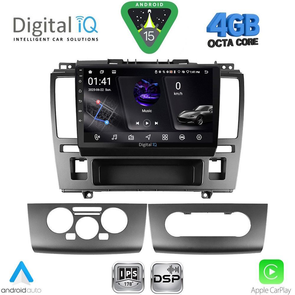 DIGITAL IQ RSG 6465A_CPA (9inc) MULTIMEDIA TABLET for NISSAN TIDA mod. 2004-2013 DIGITAL IQ RSG 6465A_CPA (9inc) MULTIMEDIA TABLET for NISSAN TIDA mod. 2004-2013