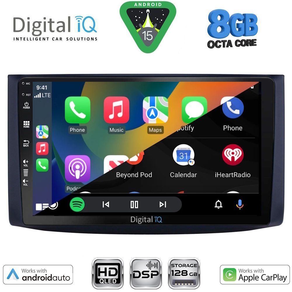 DIGITAL IQ BXF 18072_CPAA (9inc) MULTIMEDIA TABLET for CHEVROLET AVEO mod. 2006-2010 DIGITAL IQ BXF 18072_CPAA (9inc) MULTIMEDIA TABLET for CHEVROLET AVEO mod. 2006-2010