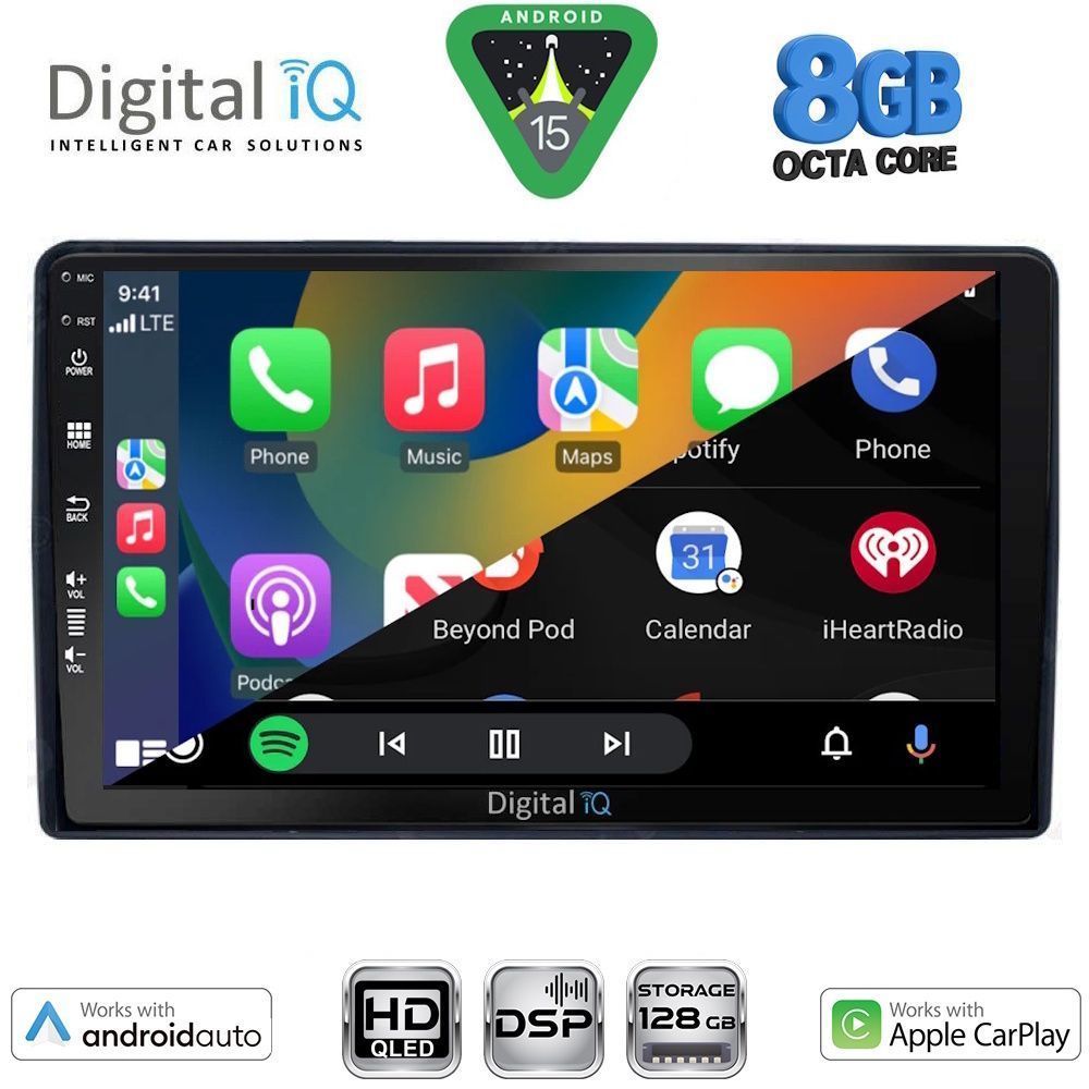 DIGITAL IQ BXF 18081_CPAA (9inc) MULTIMEDIA TABLET for CITROEN – PEUGEOT mod. 2008-2018 DIGITAL IQ BXF 18081_CPAA (9inc) MULTIMEDIA TABLET for CITROEN – PEUGEOT mod. 2008-2018