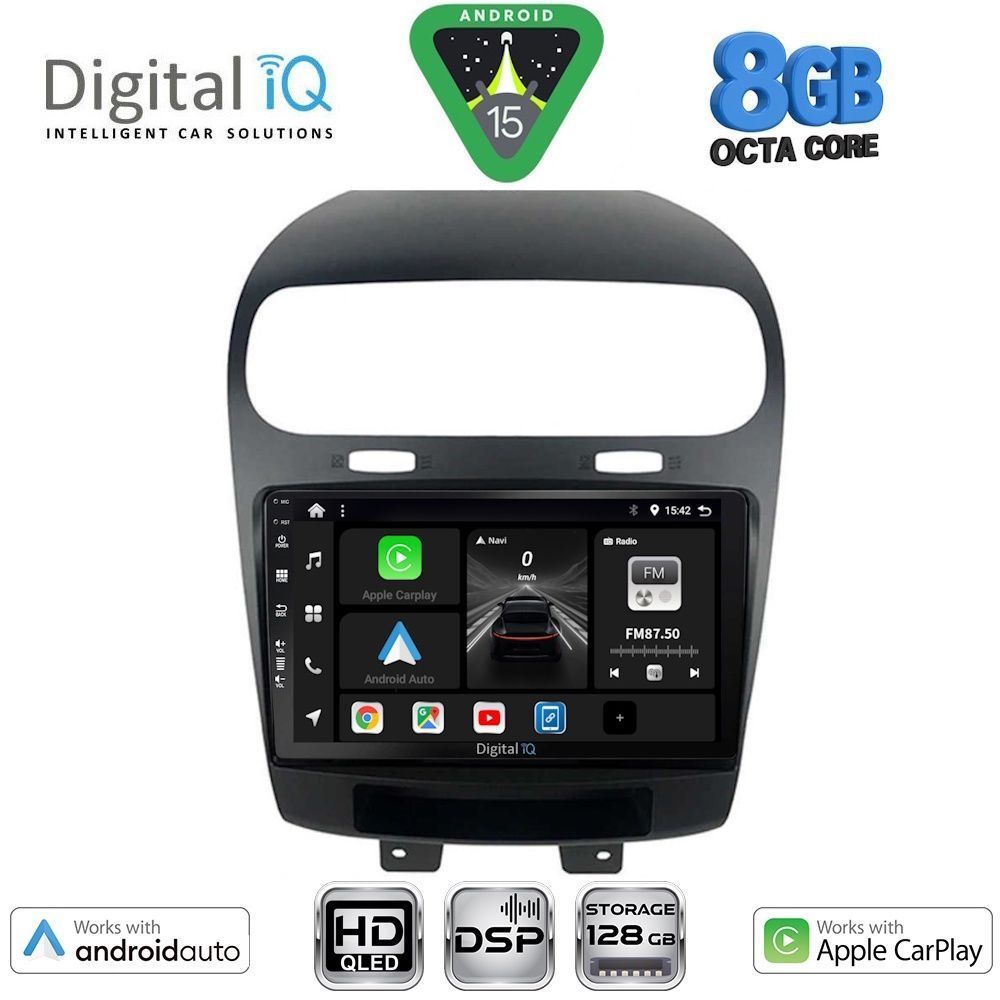 DIGITAL IQ BXF 18144_CPAA (9inc) MULTIMEDIA TABLET for FIAT FREEMONT mod. 2008-2020 DIGITAL IQ BXF 18144_CPAA (9inc) MULTIMEDIA TABLET for FIAT FREEMONT mod. 2008-2020