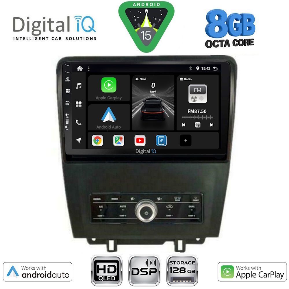 DIGITAL IQ BXF 18165_CPAA (9inc) MULTIMEDIA TABLET for FORD MUSTANG mod. 2010-2015 DIGITAL IQ BXF 18165_CPAA (9inc) MULTIMEDIA TABLET for FORD MUSTANG mod. 2010-2015