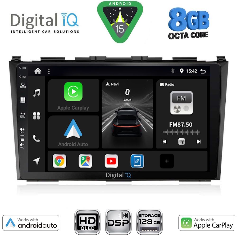 DIGITAL IQ BXF 18197_CPAA (9inc) MULTIMEDIA TABLET for HONDA CRV mod. 2006-2012 DIGITAL IQ BXF 18197_CPAA (9inc) MULTIMEDIA TABLET for HONDA CRV mod. 2006-2012