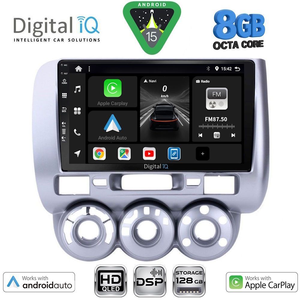 DIGITAL IQ BXF 18210_CPAA A/C (9inc) MULTIMEDIA TABLET for HONDA JAZZ mod. 2002-2008 DIGITAL IQ BXF 18210_CPAA A/C (9inc) MULTIMEDIA TABLET for HONDA JAZZ mod. 2002-2008