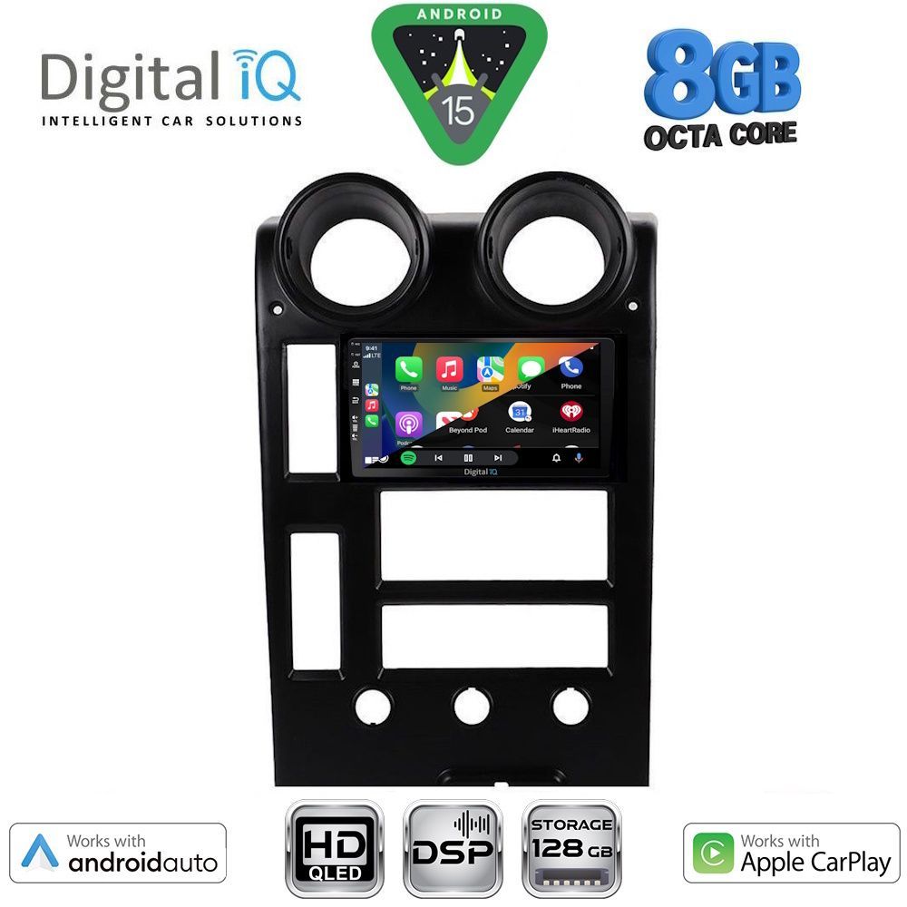 DIGITAL IQ BXF 18215_CPAA (9inc) MULTIMEDIA TABLET for HUMMER H2 mod. 2001-2007 DIGITAL IQ BXF 18215_CPAA (9inc) MULTIMEDIA TABLET for HUMMER H2 mod. 2001-2007