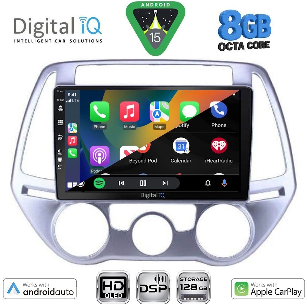 DIGITAL IQ BXF 18227_CPAA A/C (9inc) MULTIMEDIA TABLET for HYUNDAI i20 mod. 2008-2012 DIGITAL IQ BXF 18227_CPAA A/C (9inc) MULTIMEDIA TABLET for HYUNDAI i20 mod. 2008-2012