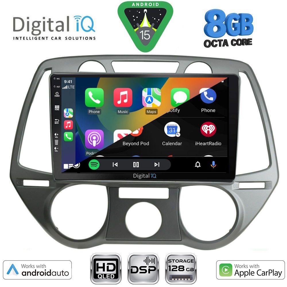 DIGITAL IQ BXF 18228_CPAA A/C (9inc) MULTIMEDIA TABLET for HYUNDAI i20 mod. 2008-2012 DIGITAL IQ BXF 18228_CPAA A/C (9inc) MULTIMEDIA TABLET for HYUNDAI i20 mod. 2008-2012