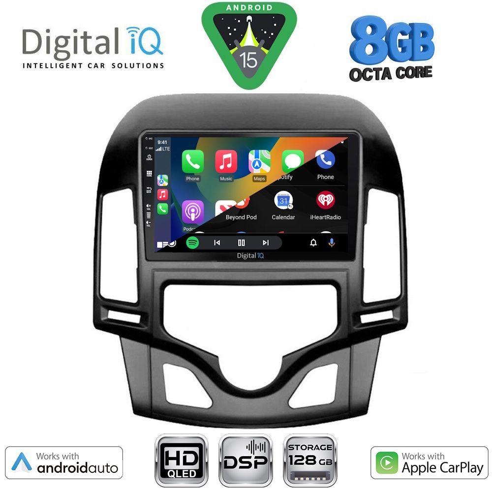 DIGITAL IQ BXF 18231_CPAA CLIMA (9inc) MULTIMEDIA TABLET for HYUNDAI i30 mod. 2007-2012 DIGITAL IQ BXF 18231_CPAA CLIMA (9inc) MULTIMEDIA TABLET for HYUNDAI i30 mod. 2007-2012